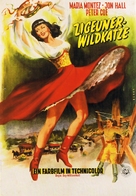 Gypsy Wildcat - German Movie Poster (xs thumbnail)