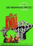 The Bridge on the River Kwai - German Re-release movie poster (xs thumbnail)