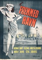 Fr&auml;mmande hamn - Danish Movie Poster (xs thumbnail)
