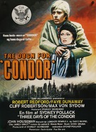 Three Days of the Condor - Danish Movie Poster (xs thumbnail)