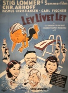 Lev livet let - Danish Movie Poster (xs thumbnail)