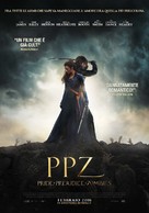 Pride and Prejudice and Zombies - Italian Movie Poster (xs thumbnail)
