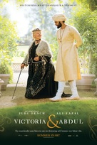 Victoria and Abdul - Swedish Movie Poster (xs thumbnail)