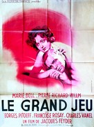 Le grand jeu - French Movie Poster (xs thumbnail)