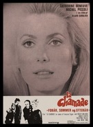 La chamade - Danish Movie Poster (xs thumbnail)