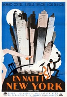 New York - Swedish Movie Poster (xs thumbnail)