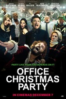 Office Christmas Party - British Movie Poster (xs thumbnail)