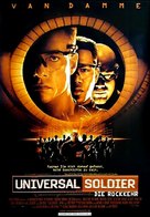 Universal Soldier: The Return - German Movie Poster (xs thumbnail)