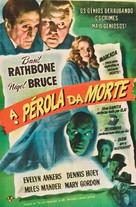The Pearl of Death - Brazilian Movie Poster (xs thumbnail)