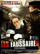 Die F&auml;lscher - French Movie Poster (xs thumbnail)