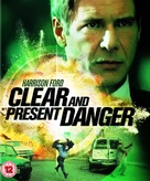 Clear and Present Danger - British Movie Cover (xs thumbnail)