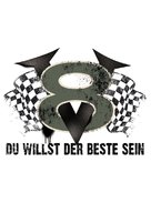 V8 - Du willst der Beste sein - German Logo (xs thumbnail)