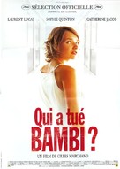 Qui a tu&eacute; Bambi? - French Movie Poster (xs thumbnail)