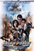 Delta Force 3: The Killing Game - French DVD movie cover (xs thumbnail)