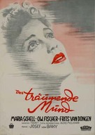 Der tr&auml;umende Mund - German Movie Poster (xs thumbnail)