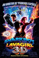 The Adventures of Sharkboy and Lavagirl 3-D - Brazilian Movie Poster (xs thumbnail)