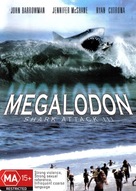 Shark Attack 3: Megalodon - Australian Movie Cover (xs thumbnail)