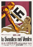 La svastica nel ventre - Italian Movie Poster (xs thumbnail)