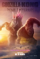 Godzilla x Kong: The New Empire - Polish Movie Poster (xs thumbnail)