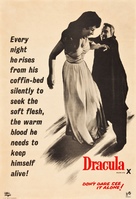 Dracula - British Movie Poster (xs thumbnail)