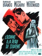 The Fugitive Kind - French Movie Poster (xs thumbnail)