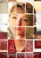The Age of Adaline - Spanish Movie Poster (xs thumbnail)