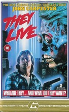 They Live - British VHS movie cover (xs thumbnail)