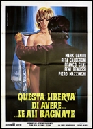 Questa libert&agrave; di avere... le ali bagnate - Italian Movie Poster (xs thumbnail)