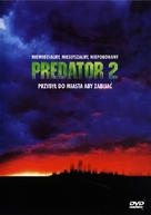 Predator 2 - Polish DVD movie cover (xs thumbnail)