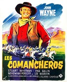 The Comancheros - French Movie Poster (xs thumbnail)