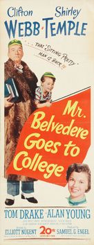 Mr. Belvedere Goes to College - Movie Poster (xs thumbnail)