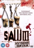 Saw III - British DVD movie cover (xs thumbnail)