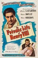 The Private Life of Henry VIII. - Re-release movie poster (xs thumbnail)