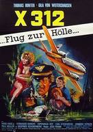 X312 - Flug zur H&ouml;lle - German Movie Poster (xs thumbnail)