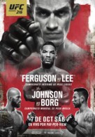 UFC 216: Ferguson vs. Lee - Mexican Movie Poster (xs thumbnail)