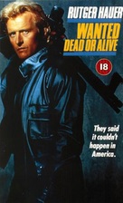 Wanted Dead Or Alive - British VHS movie cover (xs thumbnail)