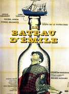 Le bateau d&#039;&Eacute;mile - French Movie Poster (xs thumbnail)