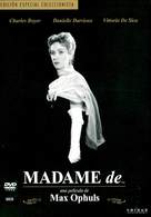 Madame de... - Spanish DVD movie cover (xs thumbnail)