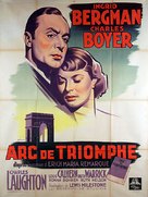 Arch of Triumph - French Movie Poster (xs thumbnail)