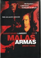 Mean Guns - Spanish DVD movie cover (xs thumbnail)