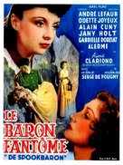 Le baron fant&ocirc;me - Belgian Movie Poster (xs thumbnail)