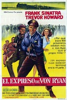 Von Ryan&#039;s Express - Argentinian Never printed movie poster (xs thumbnail)