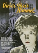 Sous le ciel de Paris - Danish Movie Poster (xs thumbnail)