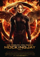 The Hunger Games: Mockingjay - Part 1 - German Movie Poster (xs thumbnail)