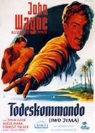 Sands of Iwo Jima - German Movie Poster (xs thumbnail)