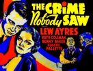 The Crime Nobody Saw - Movie Poster (xs thumbnail)