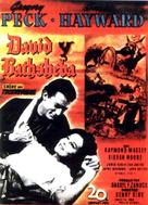David and Bathsheba - Spanish Movie Poster (xs thumbnail)