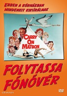 Carry on Matron - Hungarian DVD movie cover (xs thumbnail)