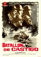 Strafbataillon 999 - Spanish Movie Poster (xs thumbnail)