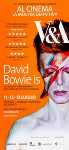 David Bowie Is Happening Now - Italian Movie Poster (xs thumbnail)